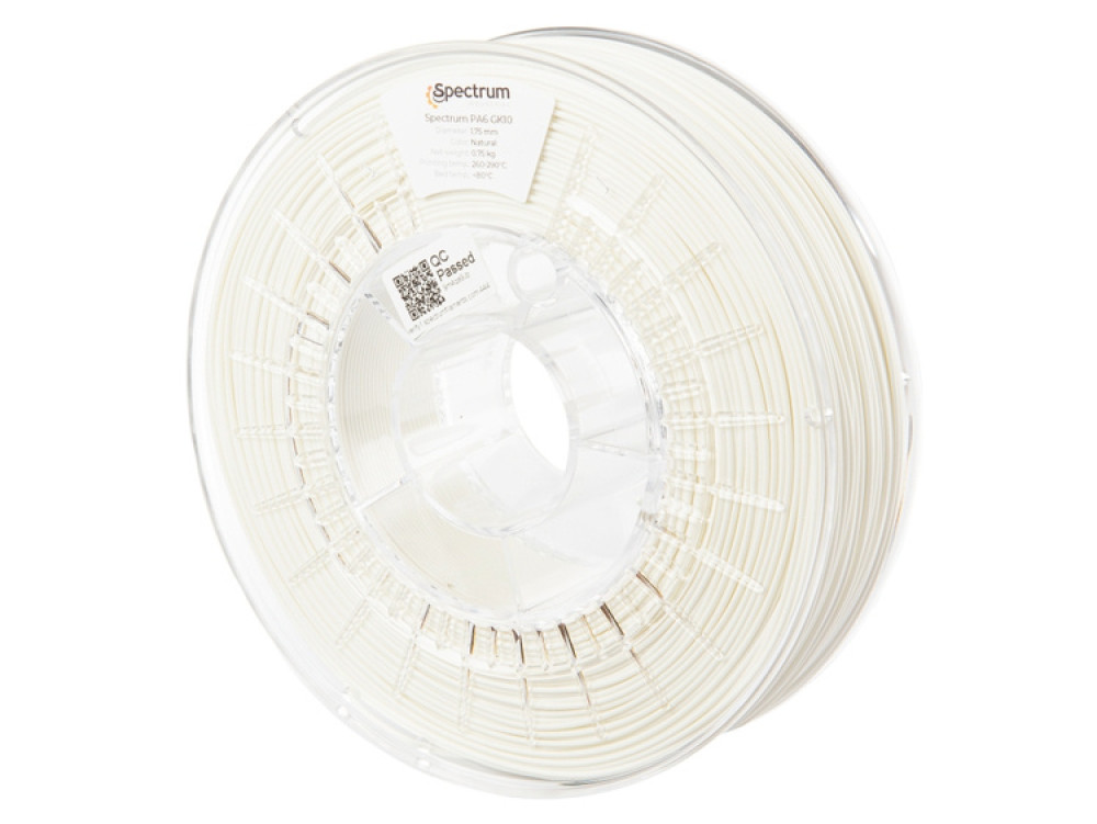 FILAMENT PA6 GK10 1.75mm NATUR 0.75kg